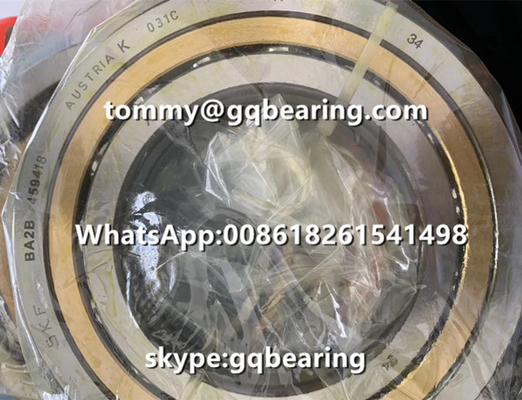 Gcr15 staal Materiaal SKF BA2B 459418 Messing Materiaal Cage Precision Angular Contact Ball Bearing