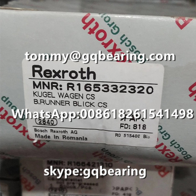 Rexroth R165332320 Stalen materiaal Flanke Type Standaardlengte Standaardhoogte Lineaire blok