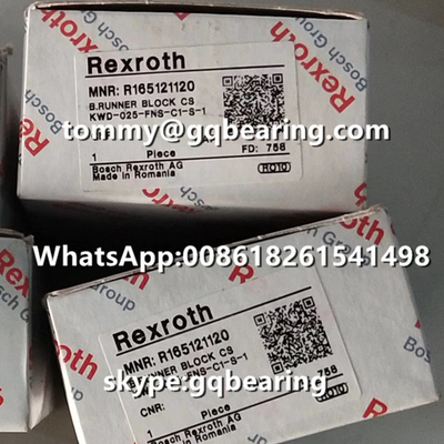 Rexroth R165121120 Stalen materiaal Flanke Type Standaardlengte Standaardhoogte Loopblok