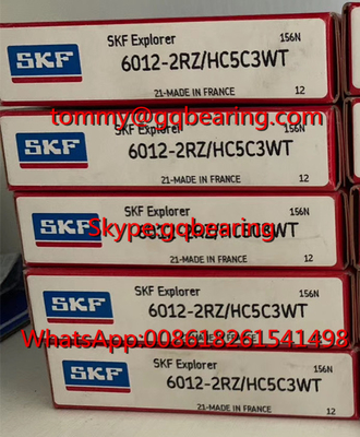 H5 Keramische kogels SKF 6012-2RZ/HC5C3WT Eenvoudige rij diepe groef kogellager 60 x 95 x 18 mm