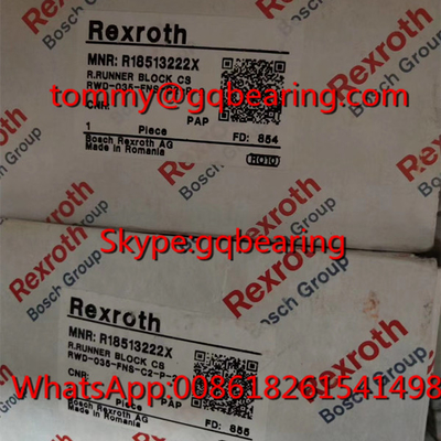 Rexroth R185133110 Roller Rail Runner Block Bosch R185133110 lineair lager